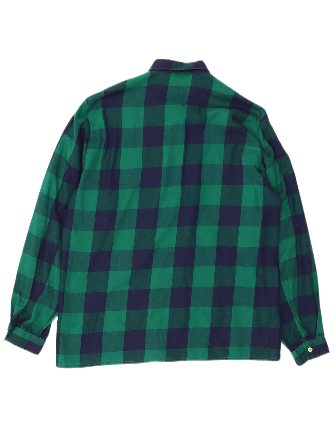 CACHAREL Γυναικείο πουκάμισο UK 16 Large Green Gingham
