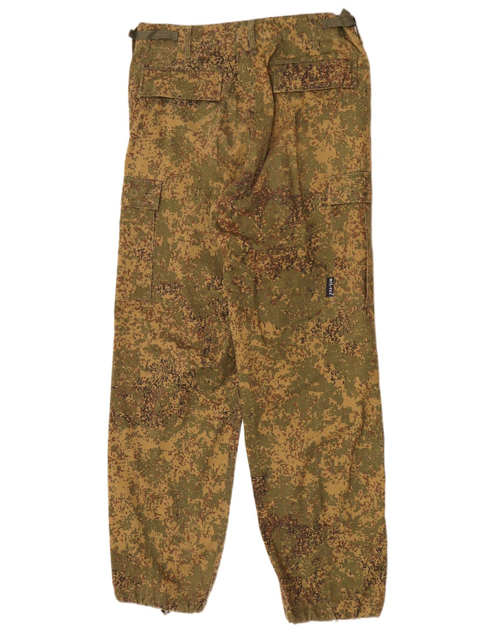 Mil-Tec Mens Joggers Cargo Παντελόνι Medium W32 L32 Khaki Camouflage