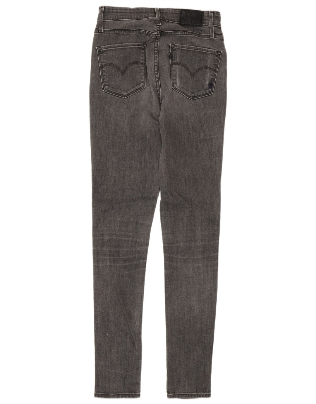 Γυναικείο Skinny Jeans Levi's W26 L34 Γκρι βαμβακερό