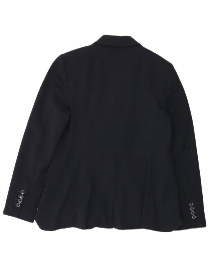 Marks & Spencer Γυναικείο Μπουφάν Blazer 1 Κουμπιού UK 12 Medium Navy Blue