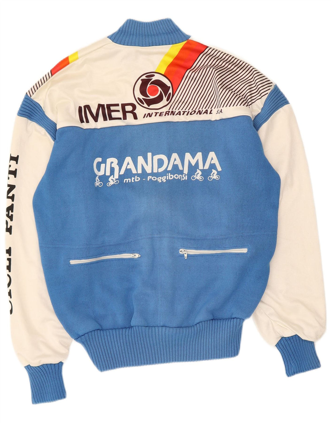 Ανδρική φόρμα Vintage Graphic Top Jacket IT 50 Medium Blue Colourblock