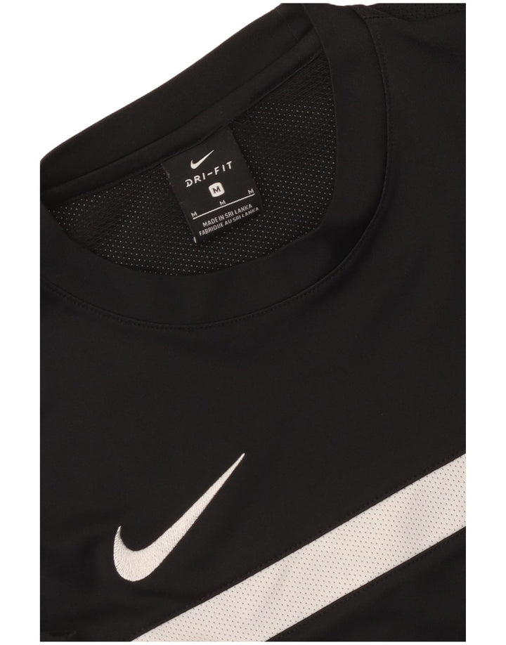 Ανδρικό T-shirt Nike Dri Fit Τοπ μεσαίου μαύρου χρώματος