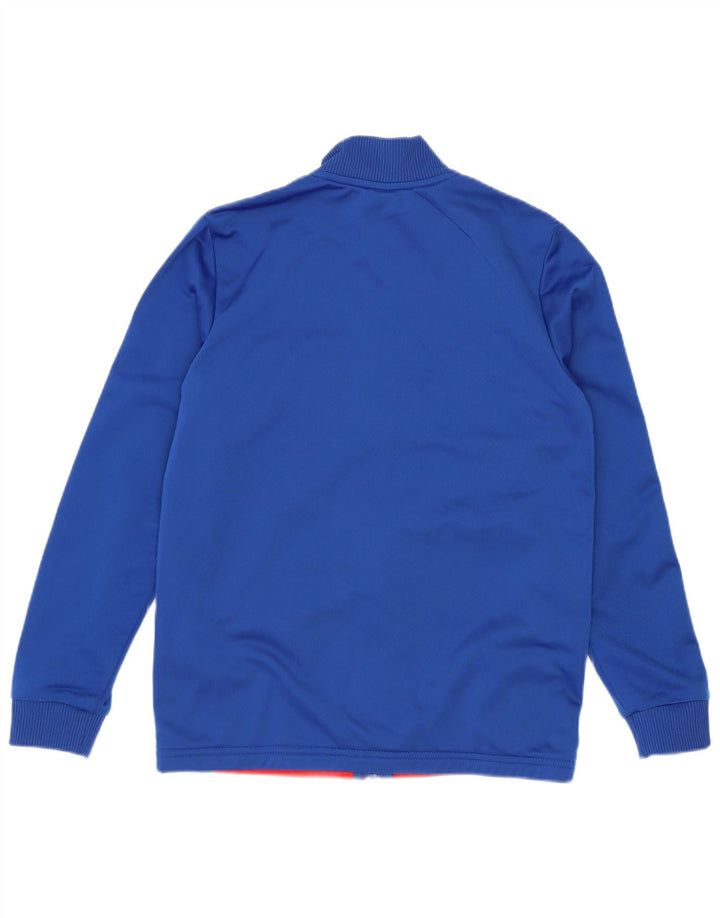 Adidas Boys αθλητική φόρμα Adidas Top Jacket 11-12 Years Blue Colourblock Polyester