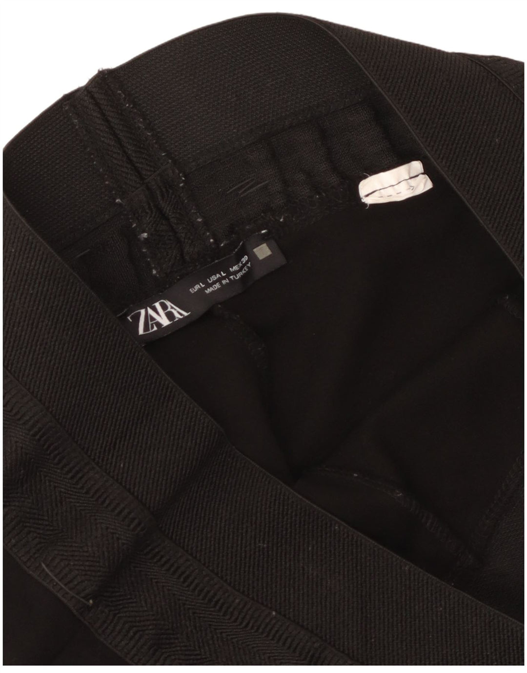 Zara Γυναικεία Κολάν Crop UK 14 Large Black