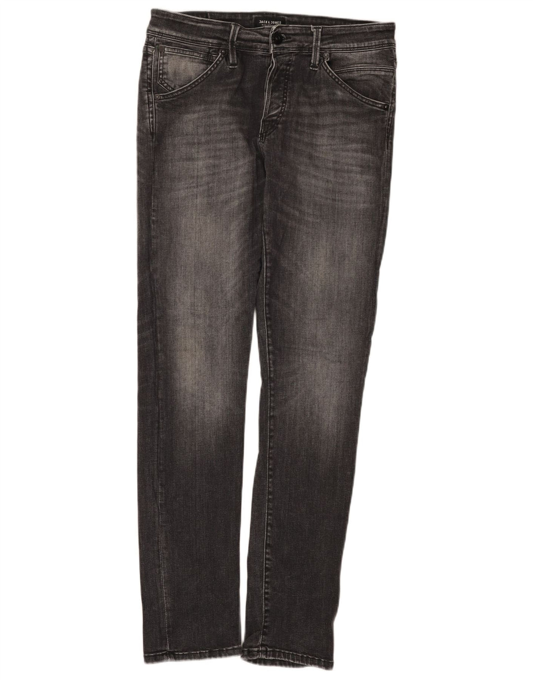 Jack & Jones Ανδρικό Slim Jeans W31 L32 Γκρι βαμβακερό