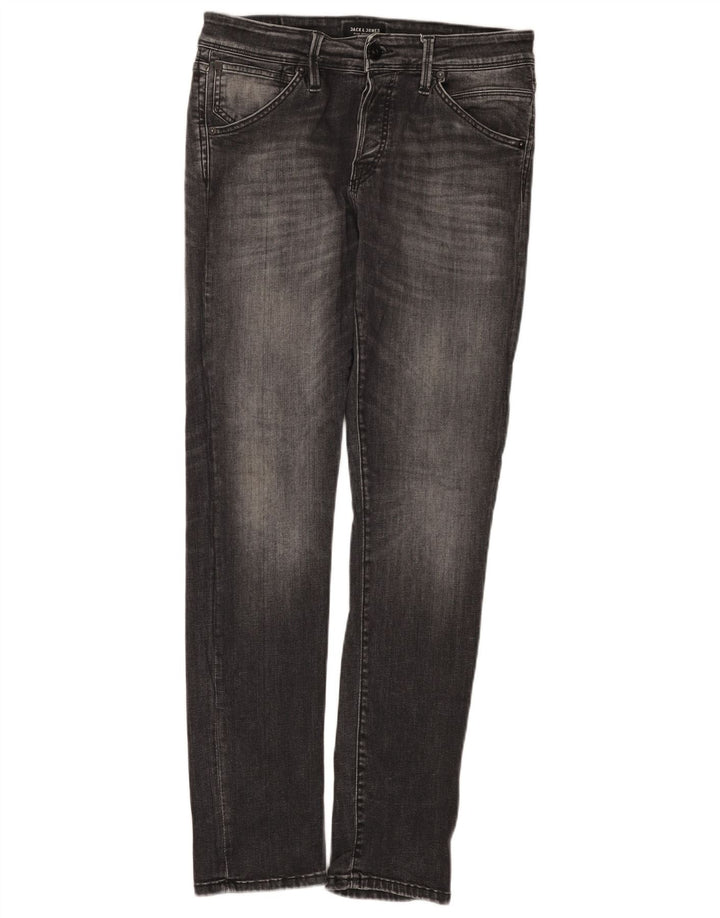 Jack & Jones Ανδρικό Slim Jeans W31 L32 Γκρι βαμβακερό