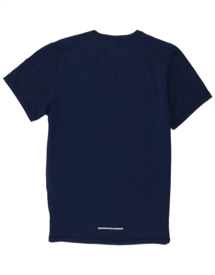Ανδρικό μπλουζάκι Nike Dri Fit T-shirt Small Navy Blue γεωμετρικός πολυεστέρας