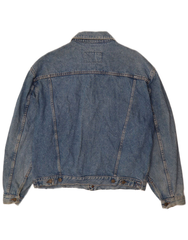 Ανδρικό τζιν μπουφάν UNIFORM UK 38 Medium Blue