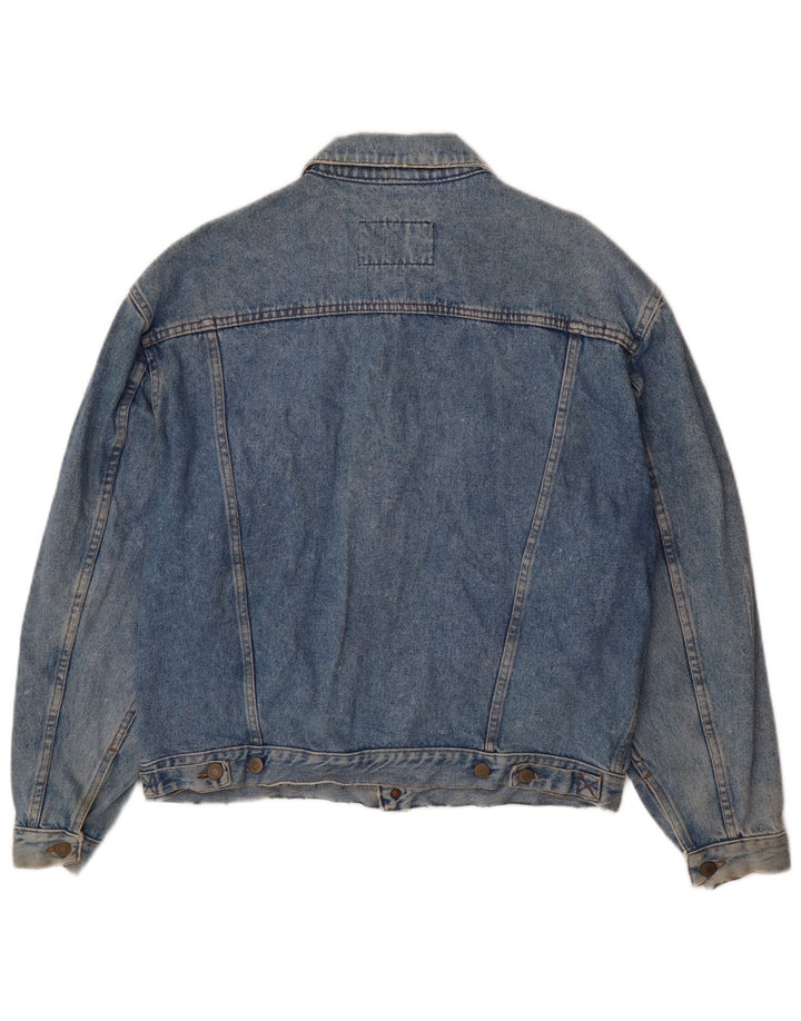 Ανδρικό τζιν μπουφάν UNIFORM UK 38 Medium Blue