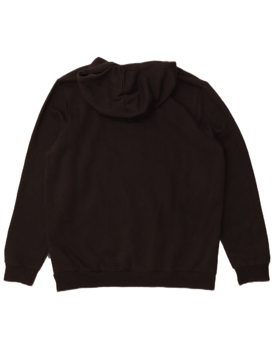 Puma Ανδρικό φούτερ με κουκούλα, μεγάλο μαύρο βαμβακερό