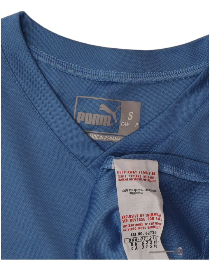 Ανδρικό T-Shirt PUMA Top Μικρό Μπλε Πολυεστέρας