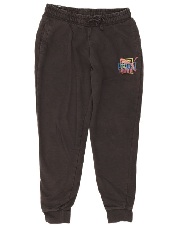 Ανδρική αθλητική φόρμα Puma Graphic Παντελόνι Joggers Μεσαίο μαύρο βαμβακερό