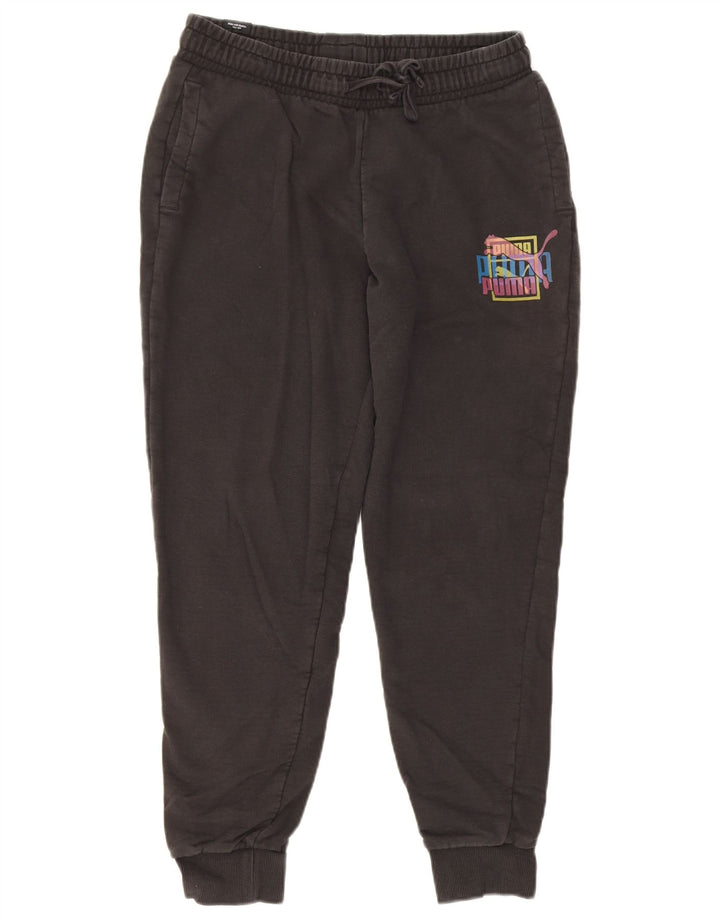 Ανδρική αθλητική φόρμα Puma Graphic Παντελόνι Joggers Μεσαίο μαύρο βαμβακερό