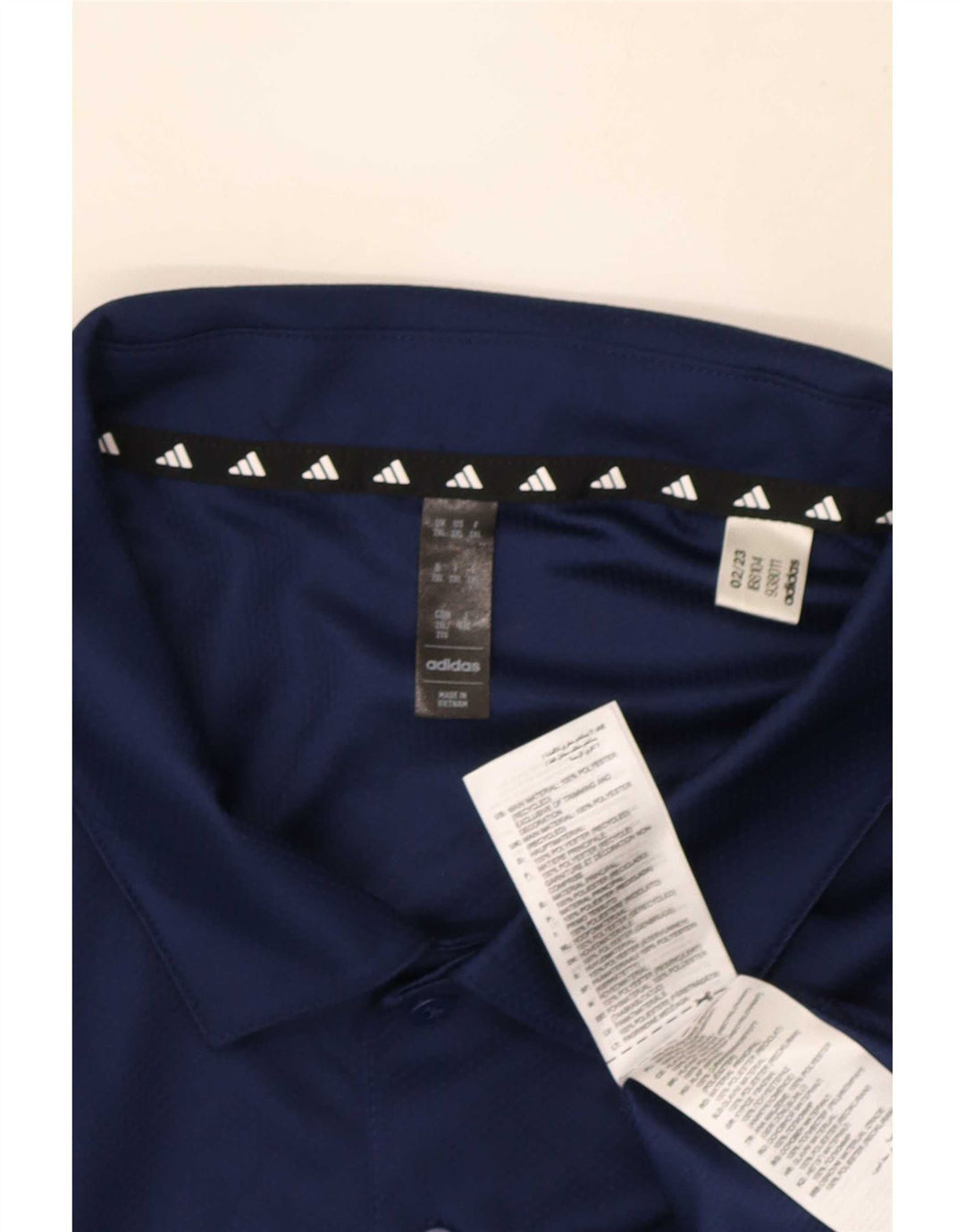 Adidas Ανδρικό πουκάμισο Aeroready Polo 2XL Navy Blue Polyester