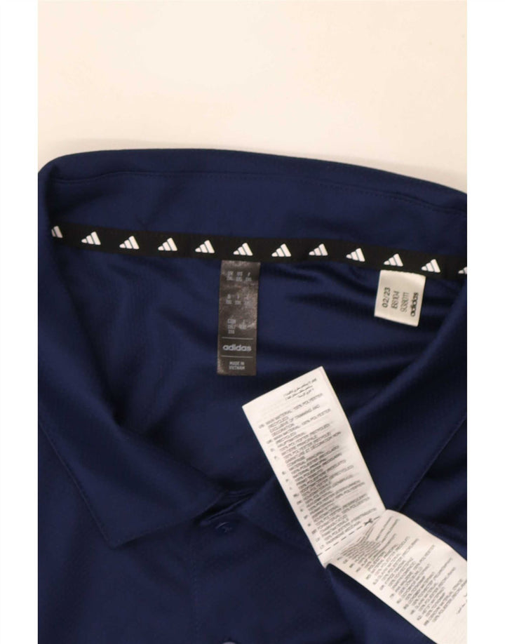 Adidas Ανδρικό πουκάμισο Aeroready Polo 2XL Navy Blue Polyester