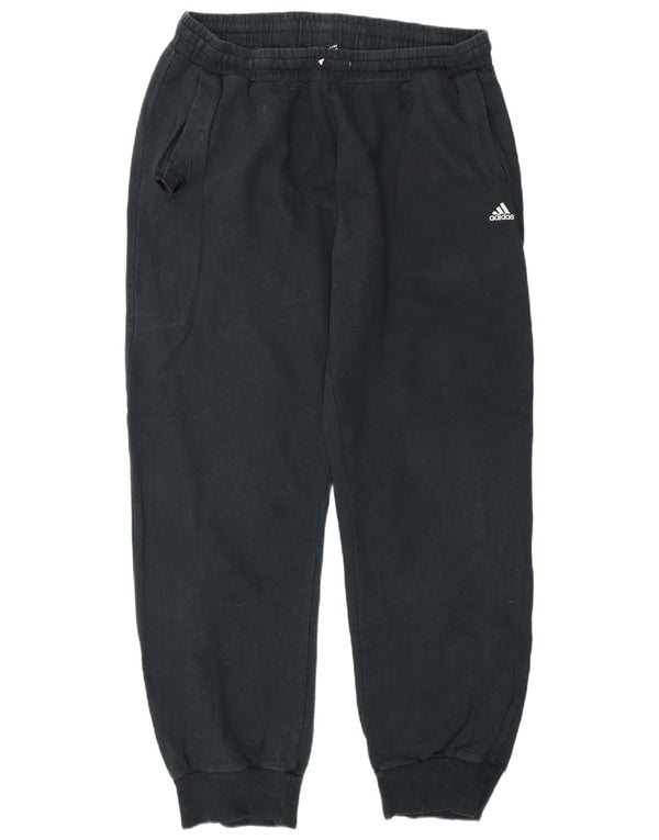 Ανδρική φόρμα Adidas Παντελόνι Joggers UK 46/48 XL Μαύρο βαμβακερό
