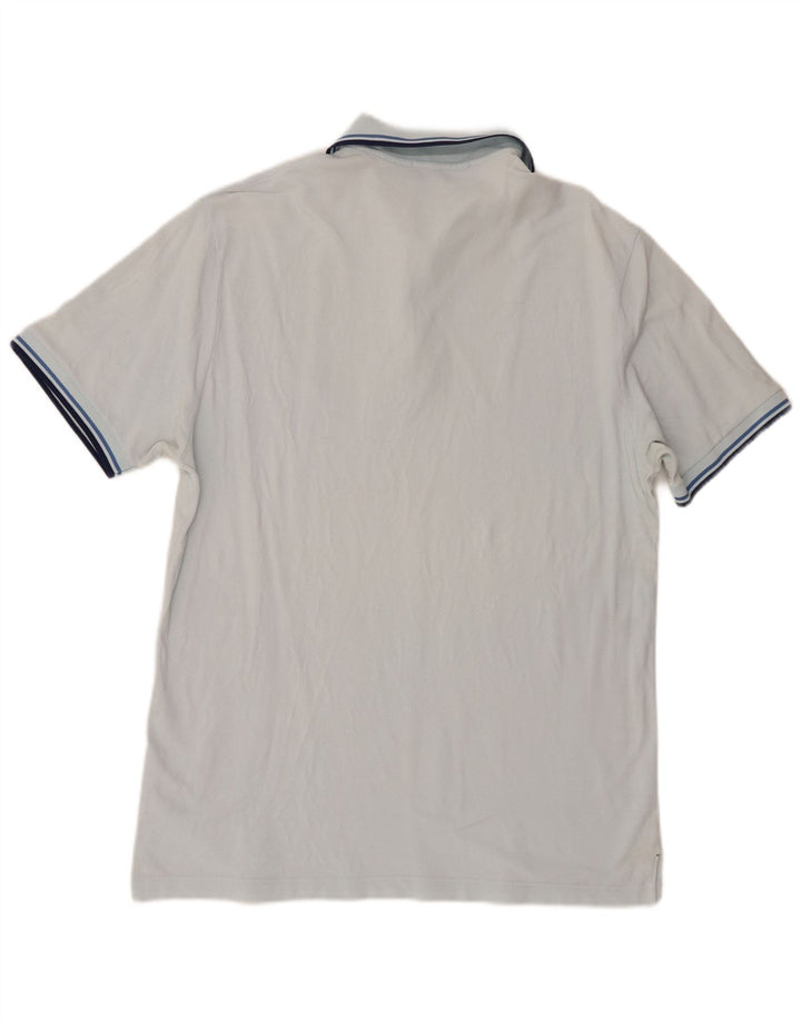 Fred Perry Ανδρικό Πόλο Μπλουζάκι μεγάλο μπλε βαμβακερό