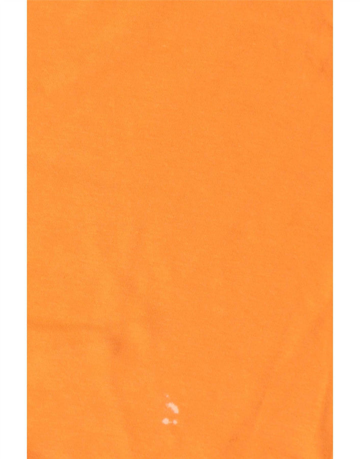 Ellesse Ανδρικό γραφικό T-Shirt Top 2XL Πορτοκαλί Βαμβακερό