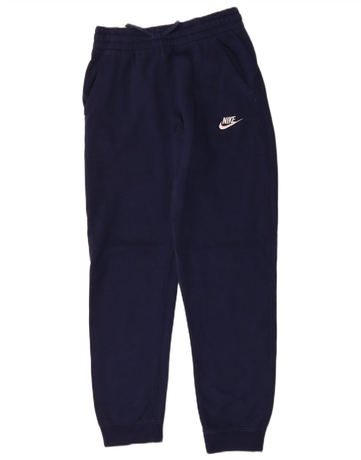 NIKE Boys αθλητική φόρμα παντελόνι Joggers 13-14 ετών XL Navy Blue Cotton