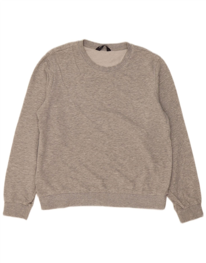 Marks & Spencer Γυναικεία Φούτερ Jumper UK 12 Μεσαίο Γκρι βαμβακερό