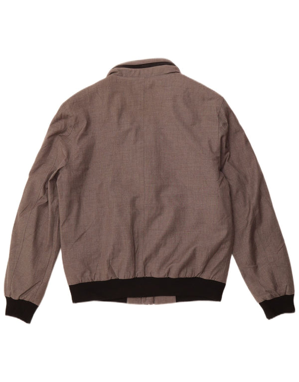 Ανδρικό μπουφάν ZARA με κουκούλα UK 36 Small Grey Polyester