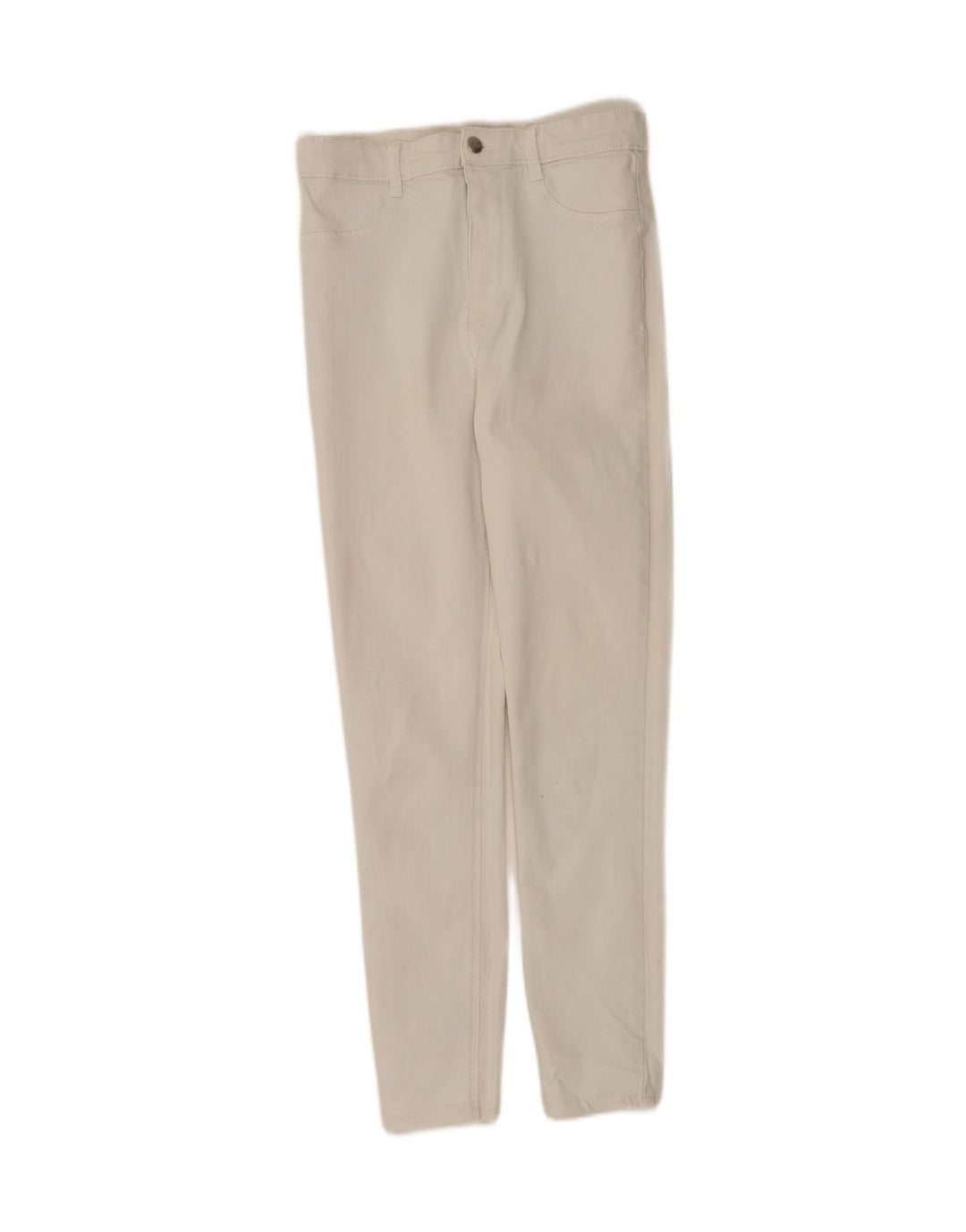 Zara Γυναικείο Τζιν Jegging EU 38 Small W28 L28 Λευκό