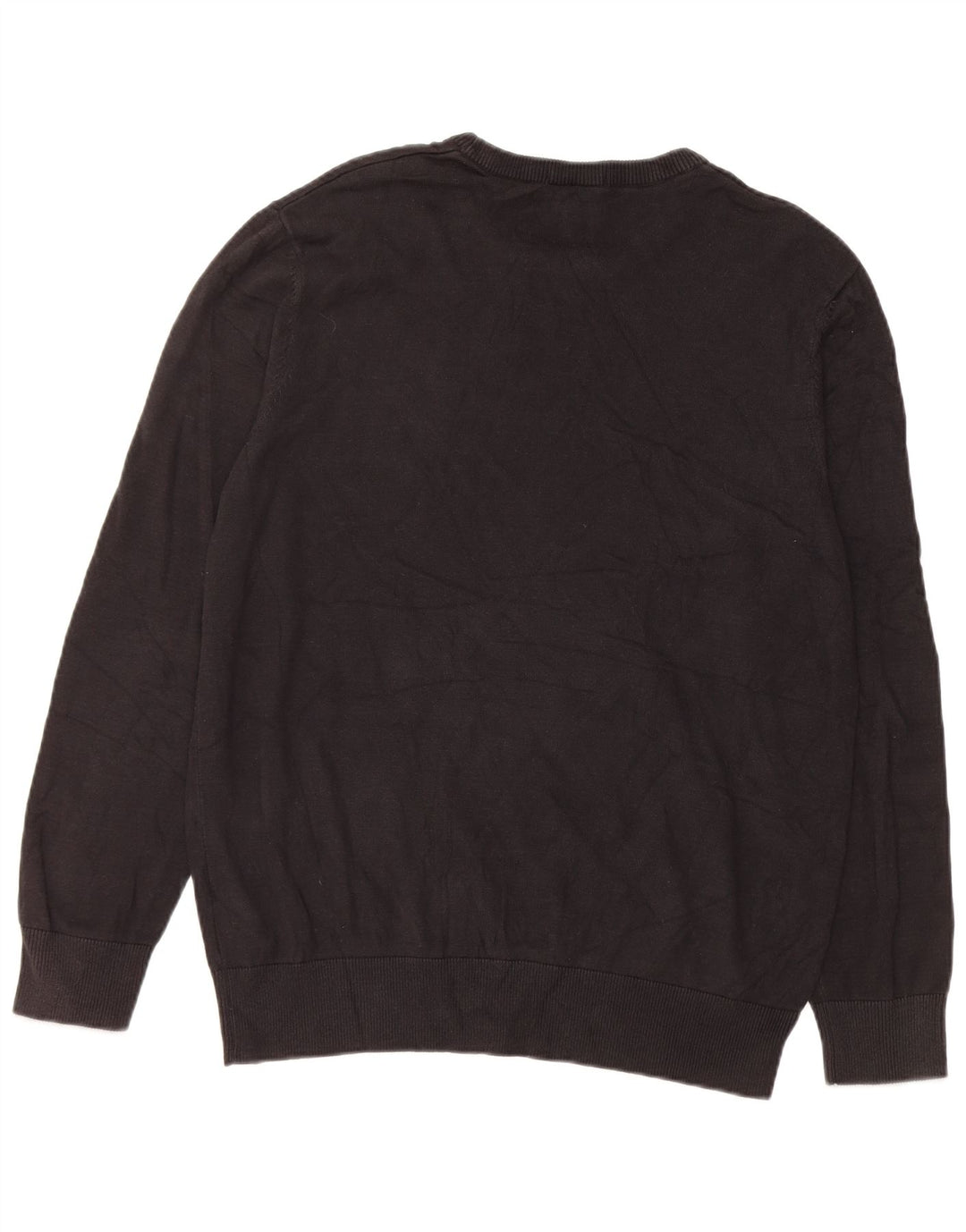 Ανδρικό πουλόβερ Timberland Crew Neck Jumper μεγάλο μαύρο βαμβακερό
