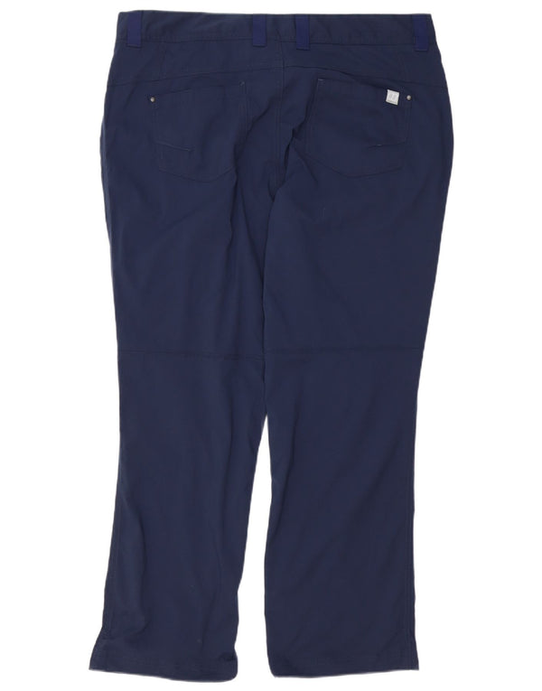 BERGHAUS Γυναικείο ίσιο παντελόνι Cargo UK 18 XL W38 L29 Navy Blue