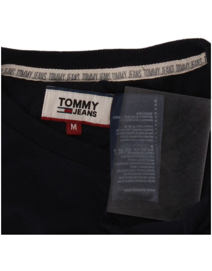 Ανδρικό T-Shirt TOMMY HILFIGER Τοπ μεσαίου μπλε βαμβακερό