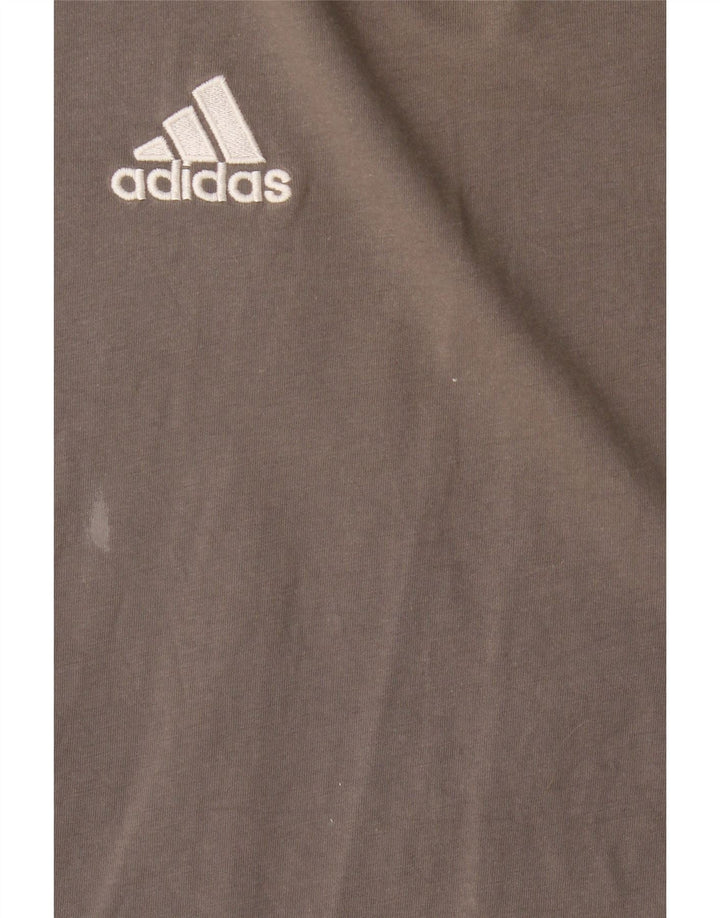 Ανδρικό T-Shirt Adidas Top XL Γκρι βαμβακερό
