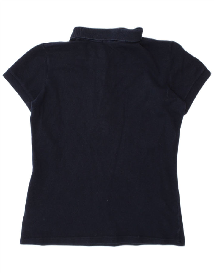 Fred Perry Γυναικείο Crop Polo UK 10 Small Navy Blue Cotton