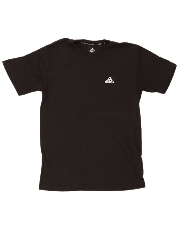 Ανδρικό T-Shirt Climalite Adidas Top Medium Black Polyester