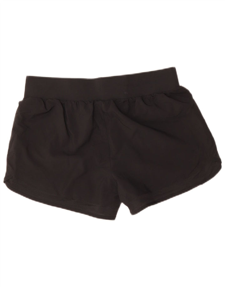 Γυναικείο γραφικό αθλητικό σορτς Under Armour UK 14 μεγάλο μαύρο πολυεστέρα