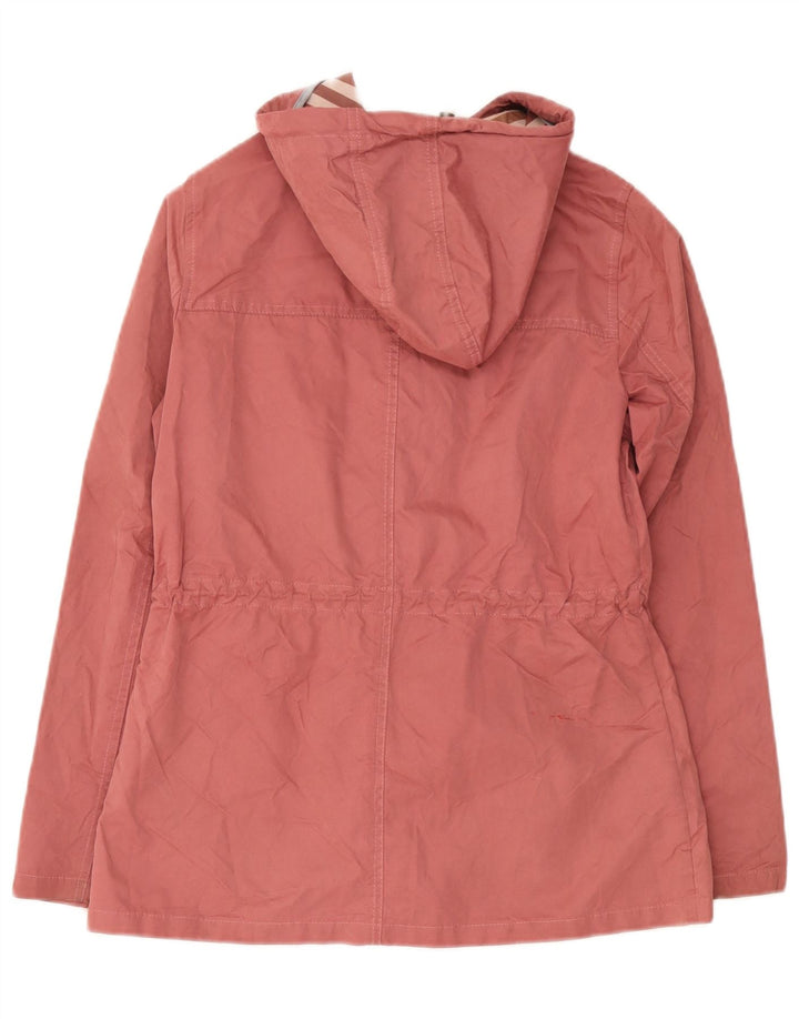 Γυναικείο μπουφάν Duffle με κουκούλα Fat Face UK 10 Small Pink Polyester
