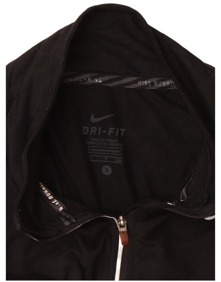 Γυναικεία φόρμα πουλόβερ με φερμουάρ Nike Dri Fit Top 10 Small Black