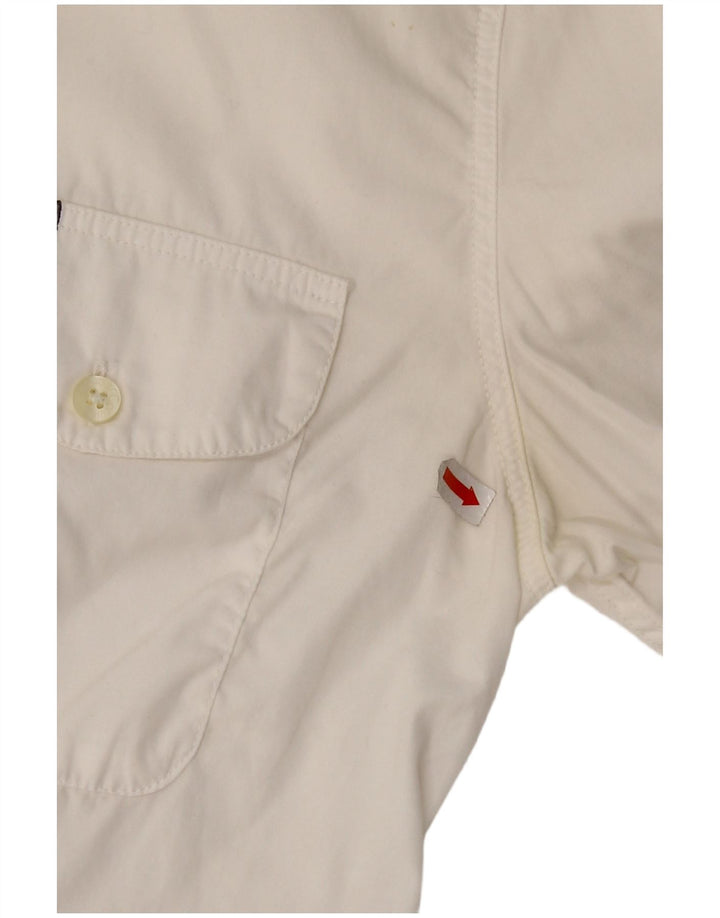 Γυναικείο πουκάμισο Calvin Klein Μικρό σε λευκό βαμβακερό