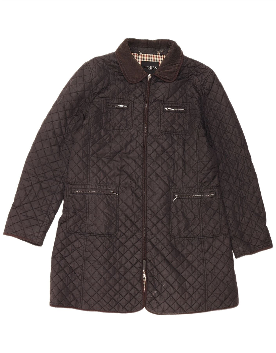 Hobbs Γυναικείο Καπιτονέ μπουφάν UK 14 Medium Black Nylon