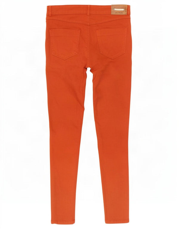 Zara Γυναικείο Skinny Jeans EU 40 Medium W30 L29 Πορτοκαλί βαμβακερό