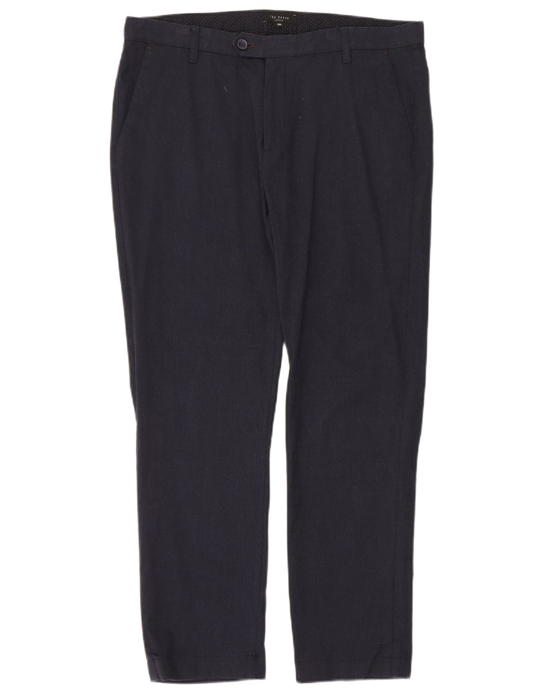 Ted Baker Ανδρικό Slim Suit Παντελόνι W36 L30 Navy Blue Cotton