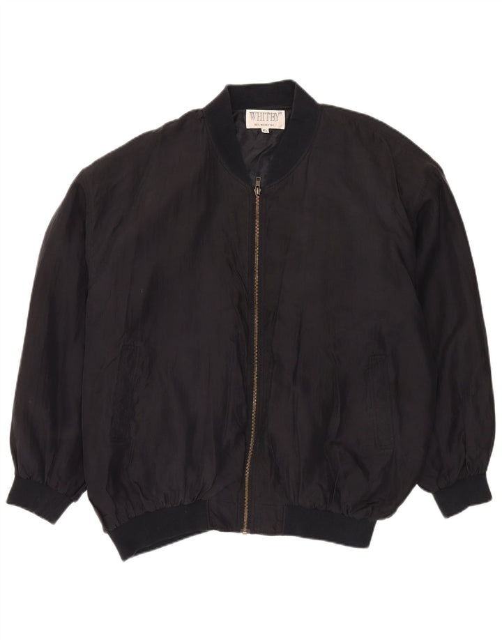 Ανδρικό μπουφάν Whitby Bomber UK 44 2XL Black Silk