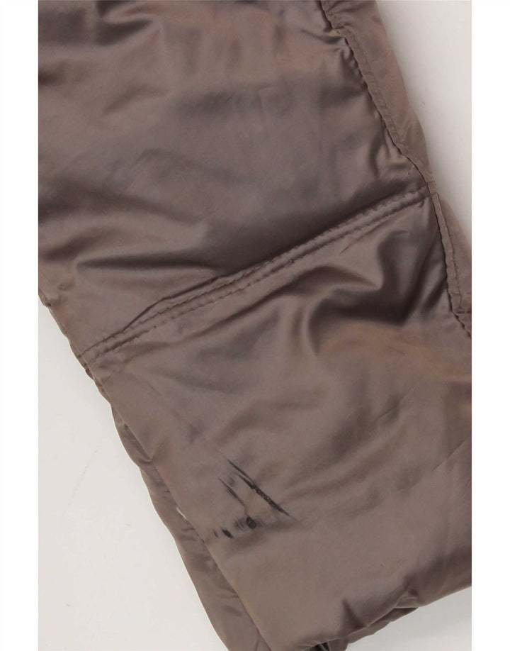 Geox Γυναικείο παλτό Respira padded UK 10 Small Brown Polyester