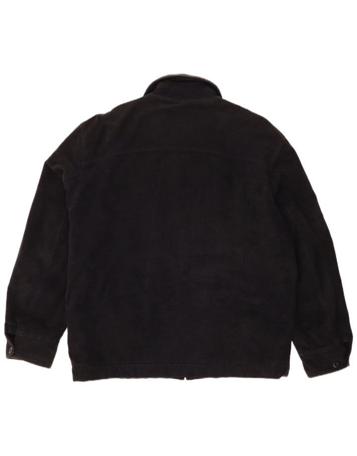 Ανδρικό Gas Bomber Jacket UK 40 Large Navy Blue Cotton