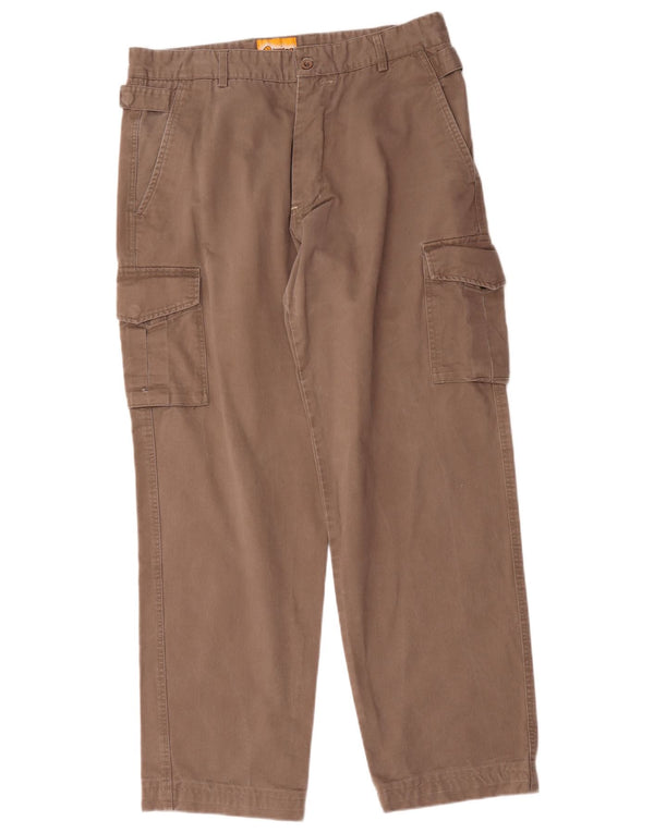 Vintage Ανδρικό ίσιο παντελόνι Cargo IT 52 XL W36 L32 Beige