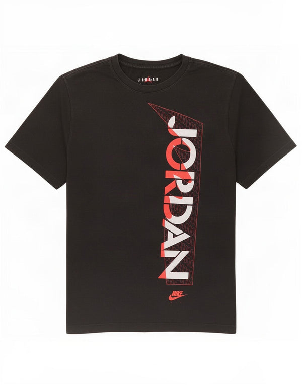 Jordan Mens Graphic T-Shirt Top Large Black Cotton