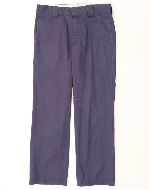 Dickies Ανδρικό ίσιο παντελόνι Chino W32 L32 Navy Blue Polyester