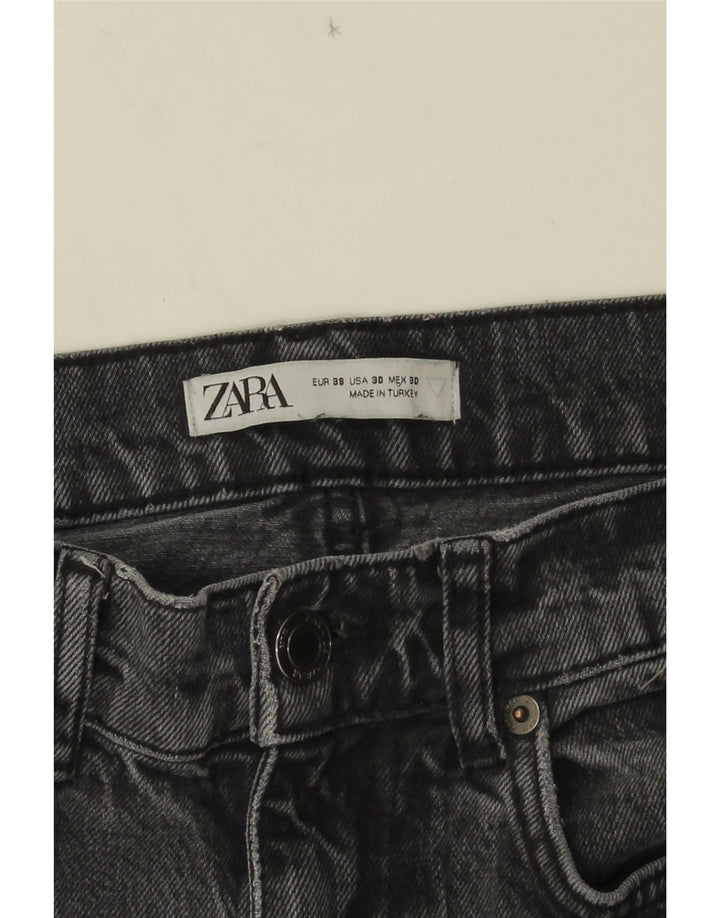 Zara Ανδρικό τζιν ίσιο EU 38 Small W30 L32 Γκρι