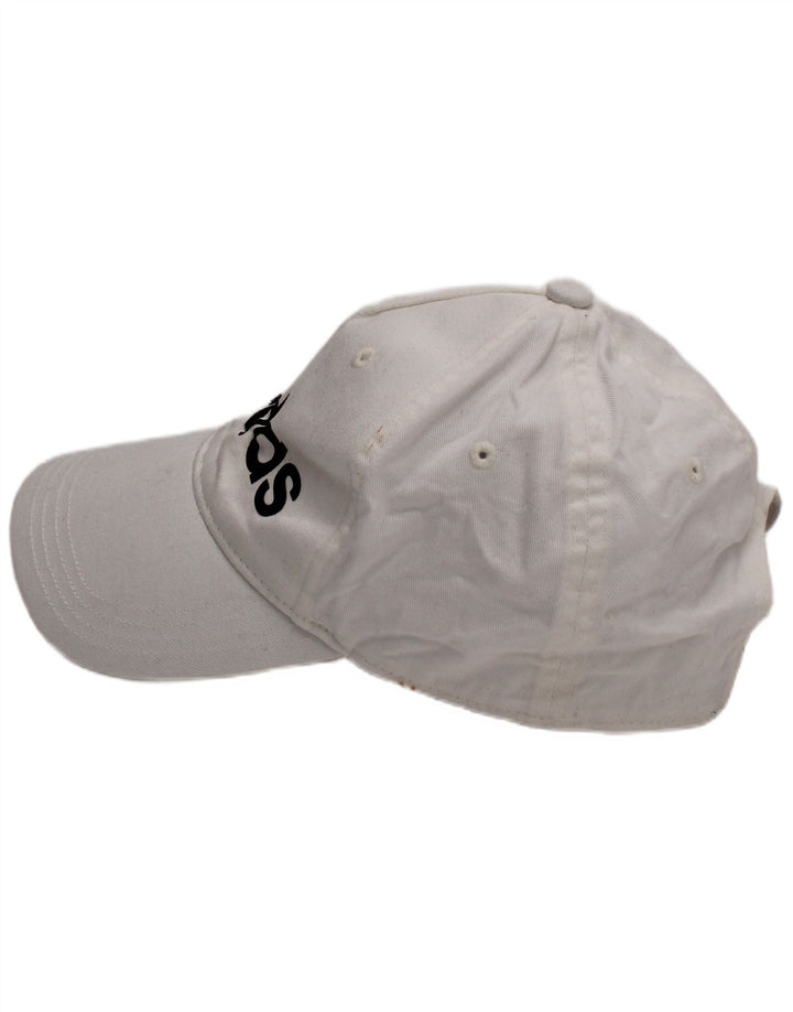 Ανδρικό γραφικό καπέλο μπέιζμπολ Adidas One Size Λευκό βαμβακερό
