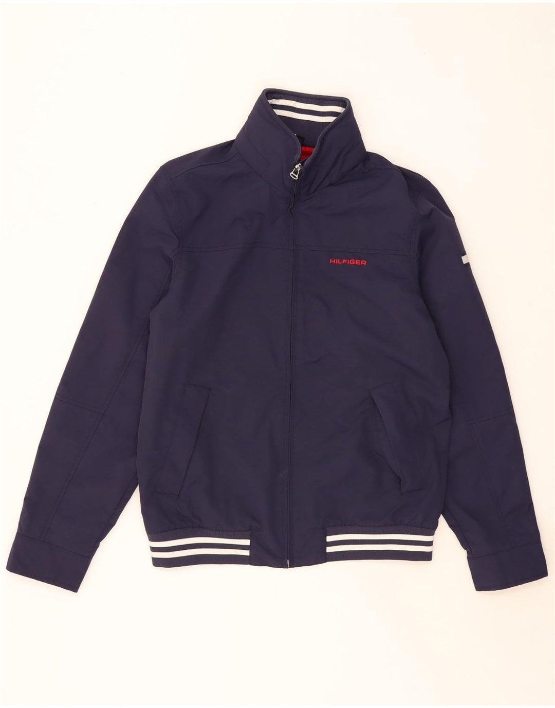 TOMMY HILFIGER Ανδρικό γραφικό μπουφάν Bomber UK 36 Small Navy Blue