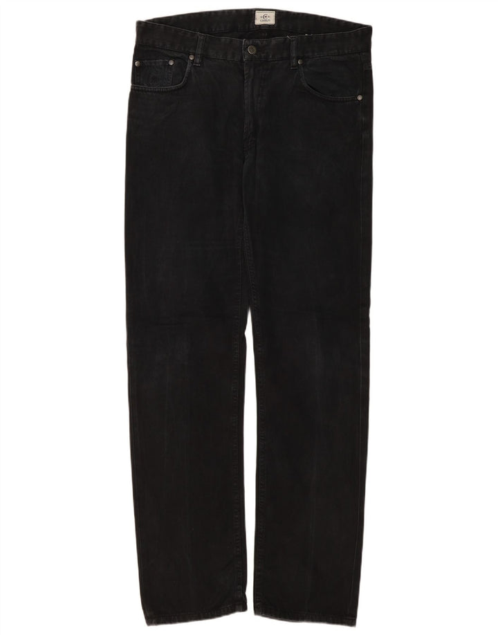 Ανδρικό τζιν ίσιο CERRUTI 1881 W36 L34 Μαύρο