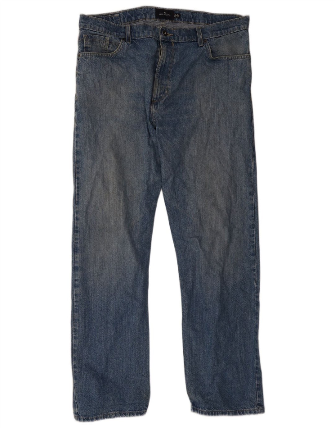 Marks & Spencer Ανδρικό Τζιν Μπλε Harbor Straight W38 L33 Μπλε βαμβακερό